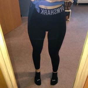 Lavender/Black Gymshark Fit Leggings
